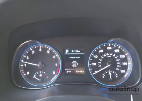 2020 Hyundai Kona Sel from USA, damaged, VIN KM8K22AA2LU446598